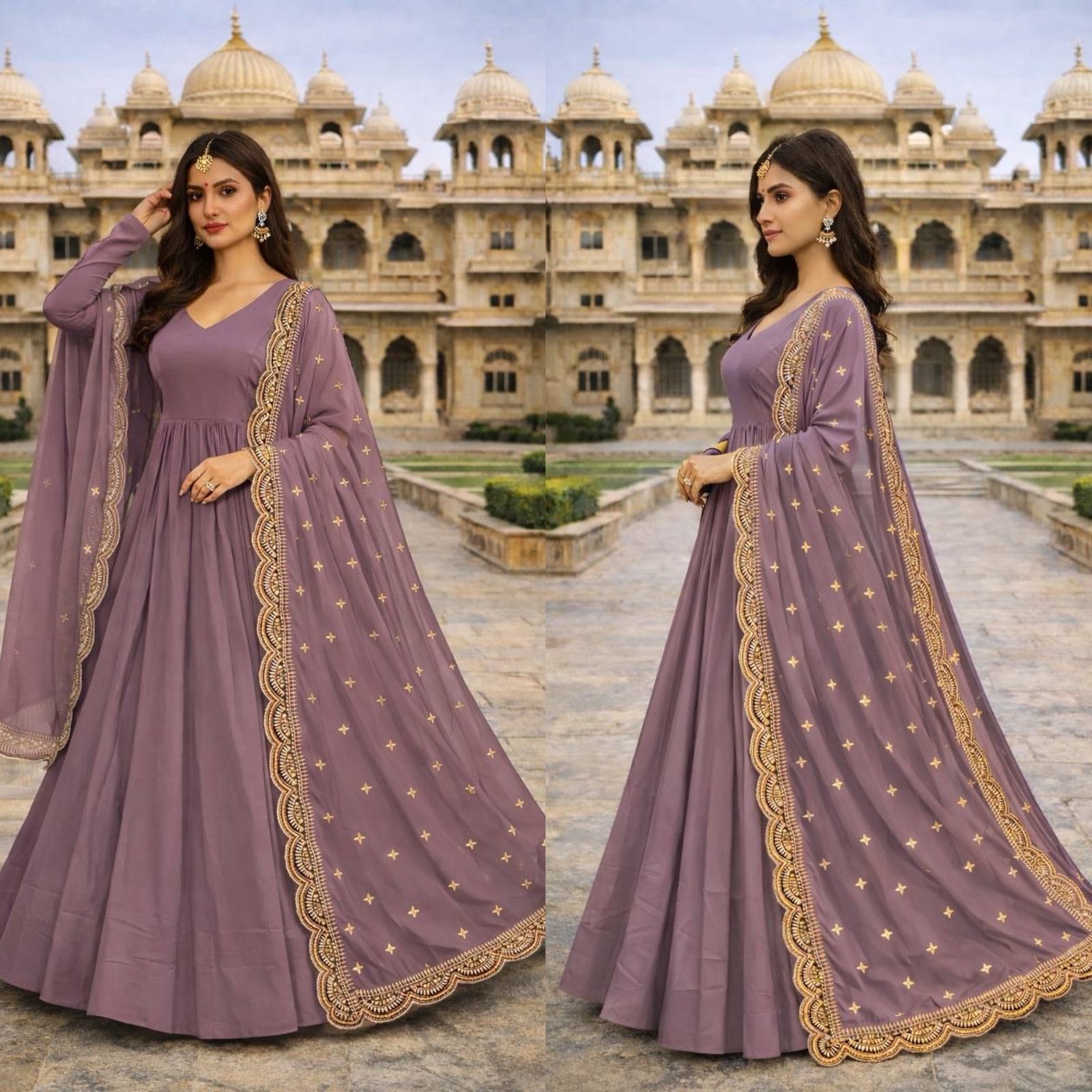 This colourfull & fresh look outfit is perfect for upcoming festivities and weddings which provides you more comfort and style - Lavender - image_01_b5108926c65c.jpg